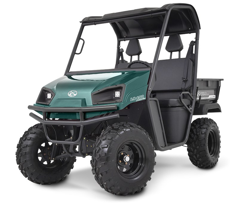 green utility vehicle