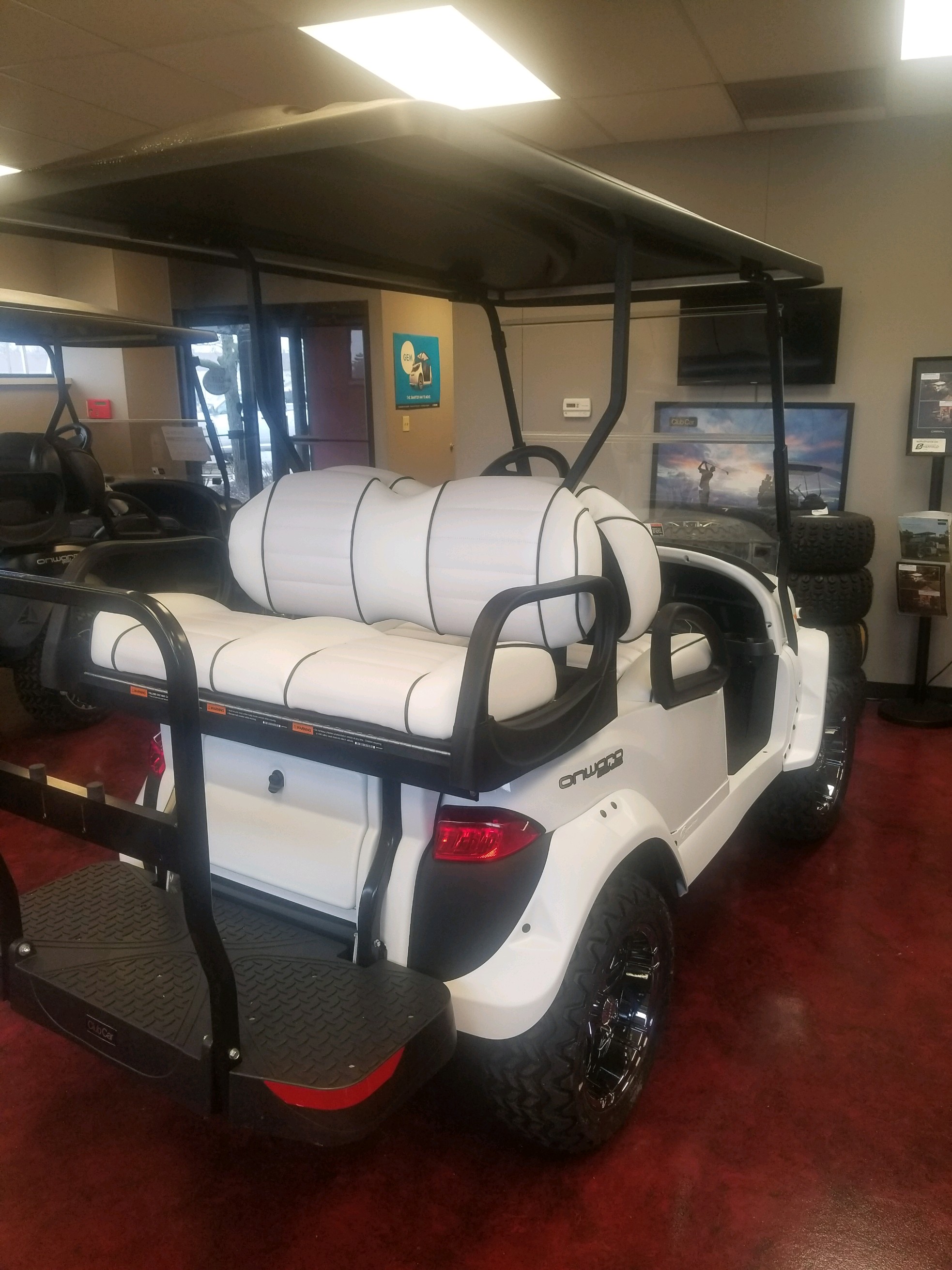 2020 Club Car Onward Special Edition Snowstorm Ohio Golf Cart