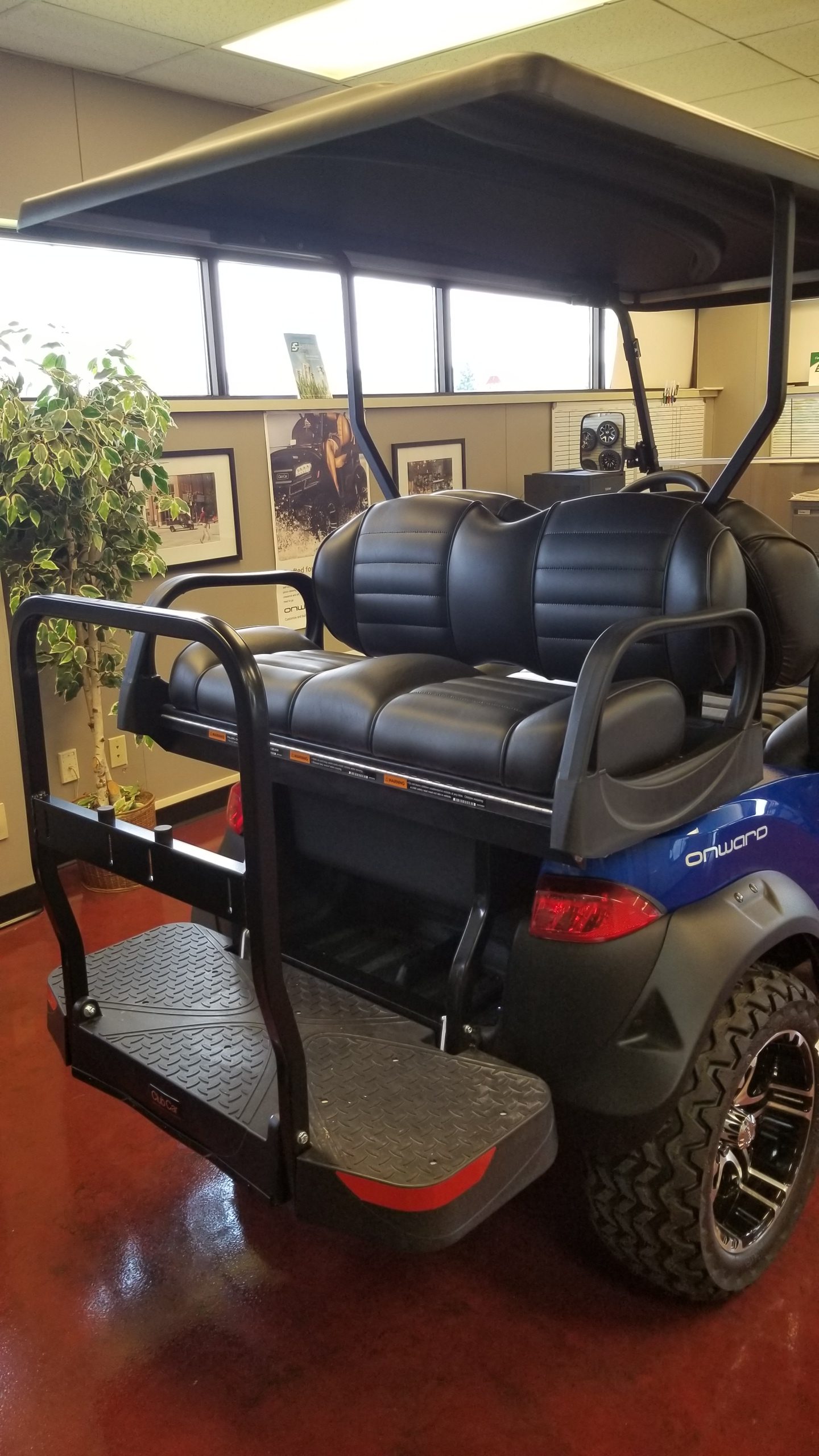 2019 Club Car Onward Lifted 4 Passenger Electric Ohio Golf Cart