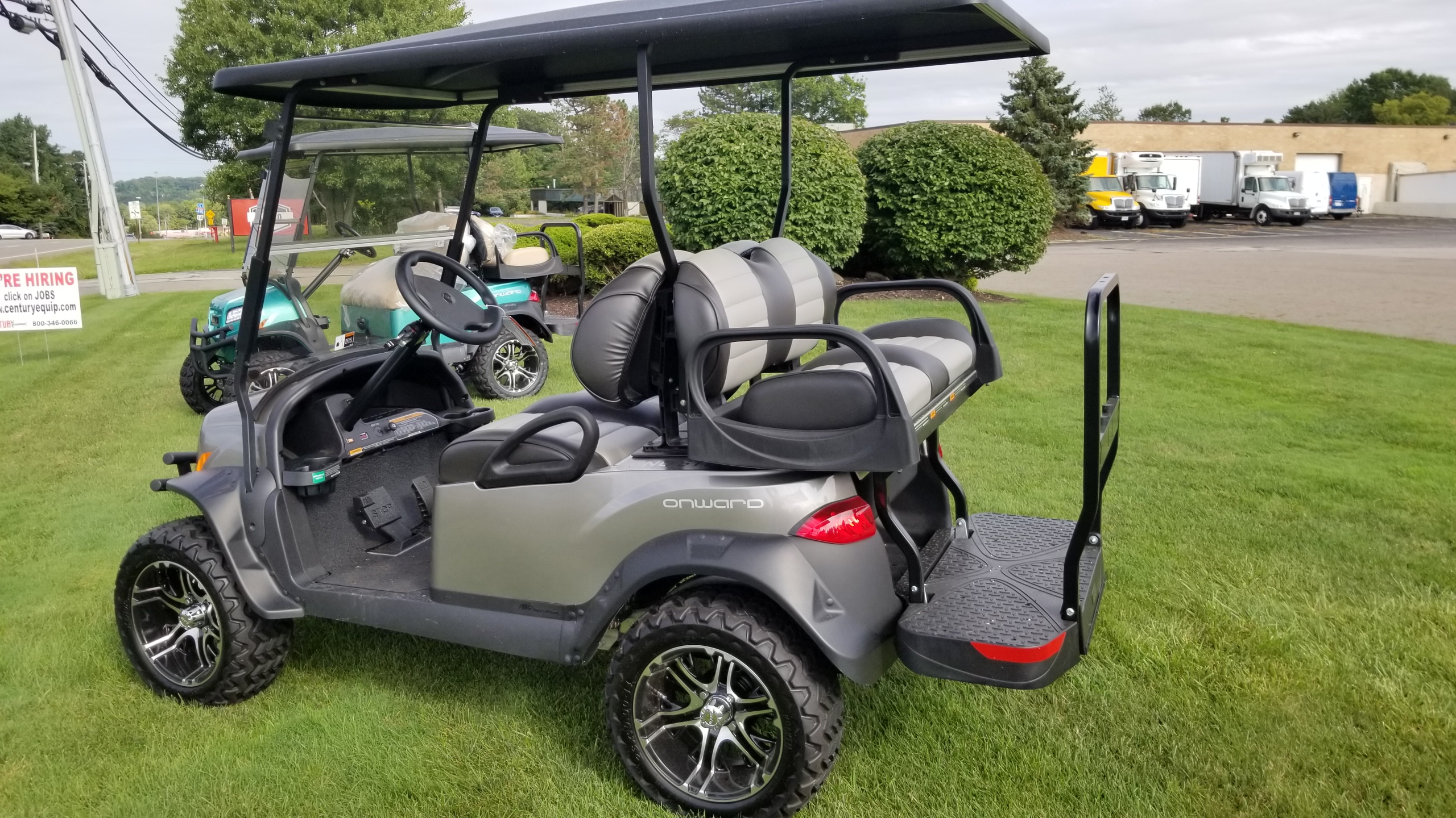 2021 Club Car Onward Lifted 4 Passenger Electric Ohio Golf Cart