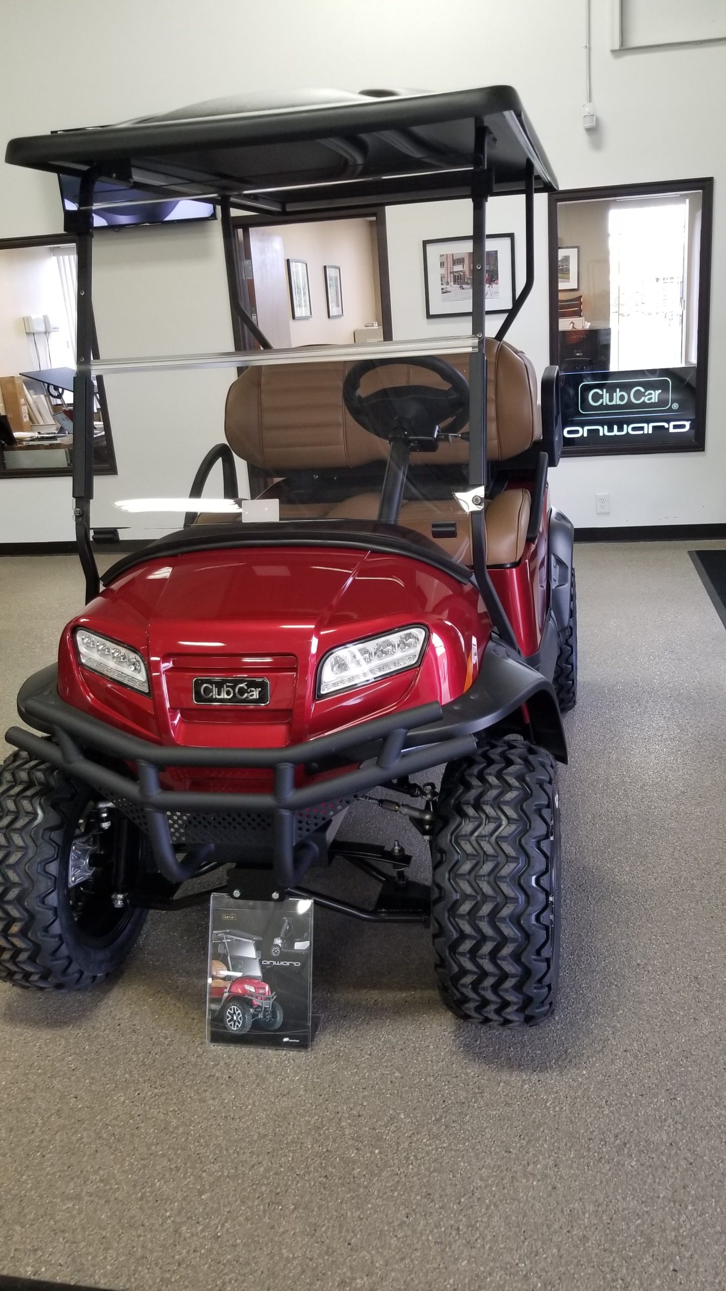 2019 Club Car Onward Lifted 4 Passenger Electric Ohio Golf Cart