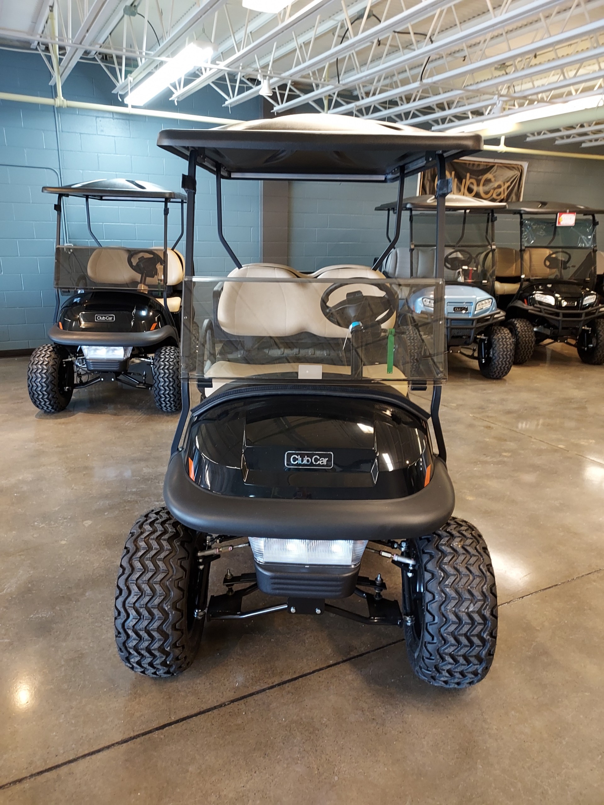 Featured Image for 2024 Club Car V4L Lifted 4 Passenger Electric