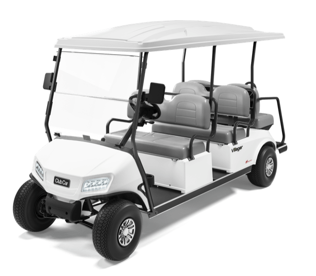 2024 Club Car Villager 6 Passenger Gas Ohio Golf Cart Utility 