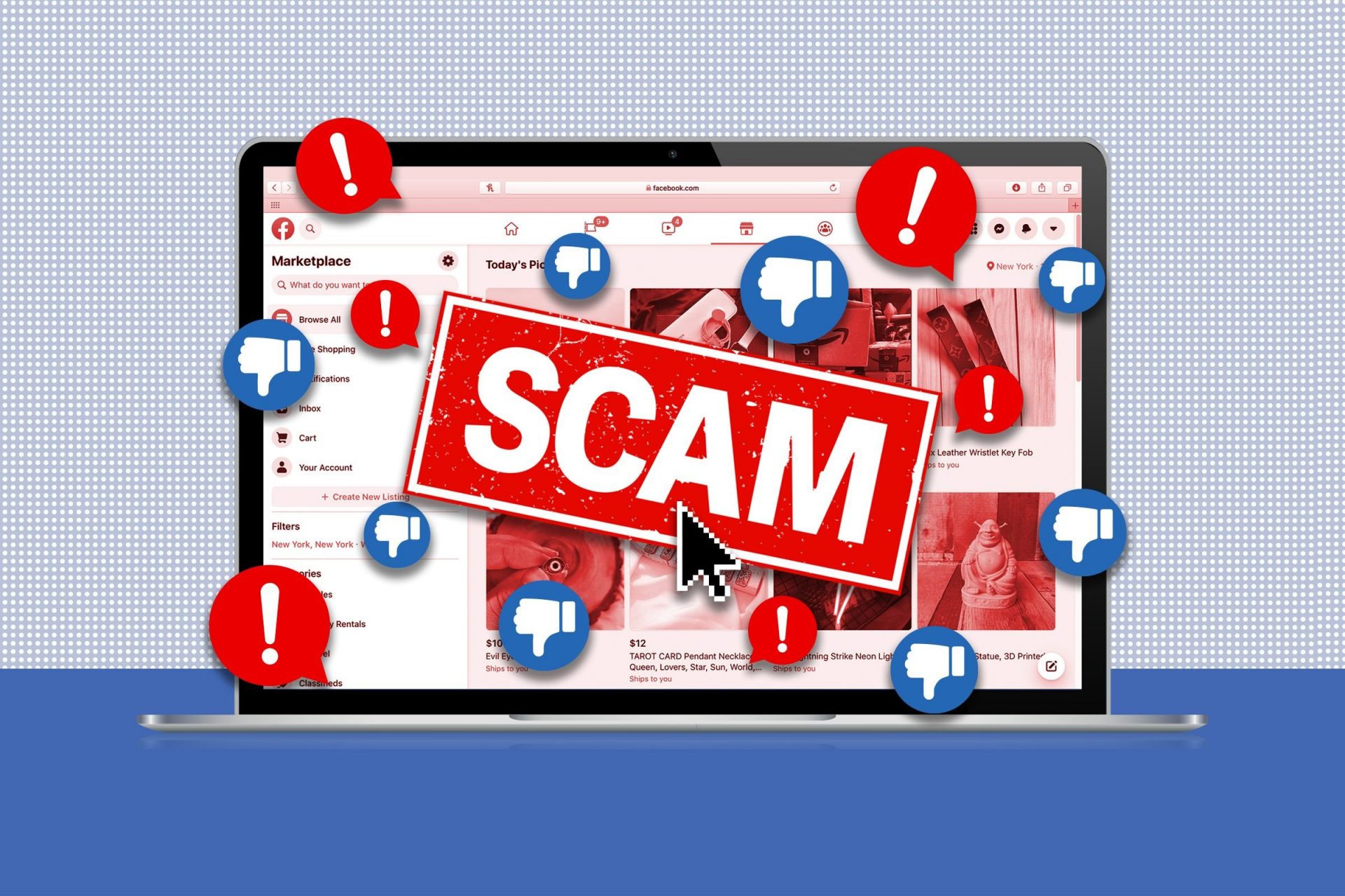 WARNING – Facebook Marketplace Scam Post Thumbnail
